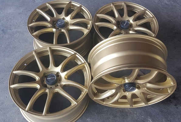 ล้อมือ2 LENSO Spec-c ขอบ17 4รู100 กว้าง7.5 ET45  4 ล้อ