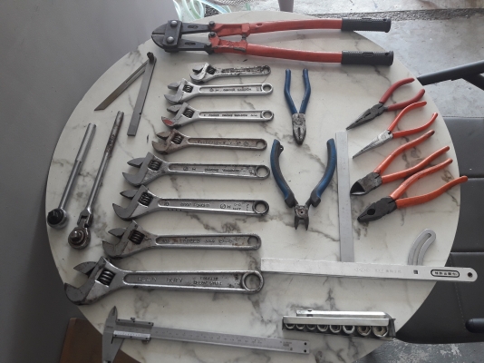 ขายเหมาประแจญีปุ่นและหินเจียร สว่าน