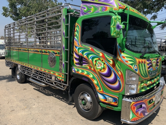 ขาย6ล้อFRR210ปี57ยูโร3กระบะมิเนียมพร้อมคอกแป็ปเลส สวยจัดพร้อมใช้แลย