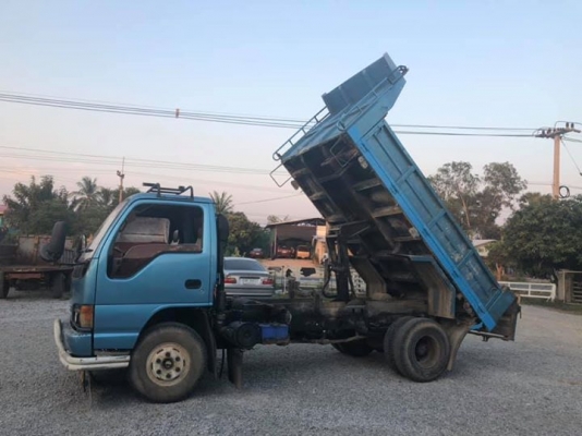 ขาย ISUZU NPR 120 แรง ดั้มสามมิตร ปี 43 ช่วงล่าง F หน้าหลัง รถเดิมๆพร้อมใช้งาน