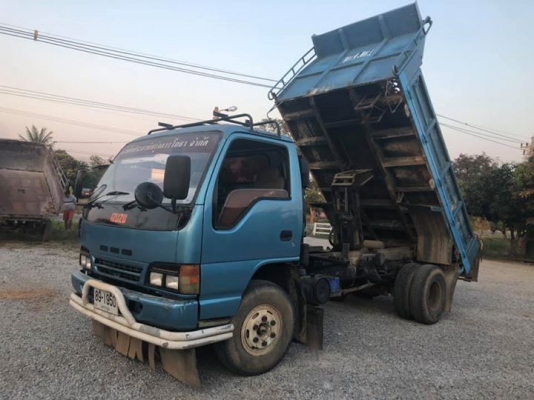 ขาย ISUZU NPR 120 แรง ดั้มสามมิตร ปี 43 ช่วงล่าง F หน้าหลัง รถเดิมๆพร้อมใช้งาน