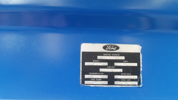 ขายรถไถฟอร์ด  6600   T3