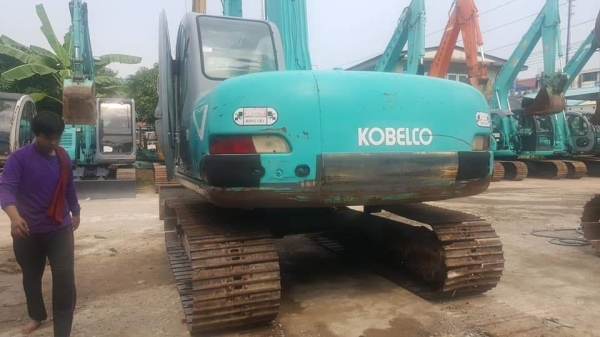 มาใหม่จ้า..KOBELCO SK120-3 มาร์คไฟว์  ซุปเปอร์ เก่านอกแท้ สภาพสวย ใบ60 มีผานดัน 5,xxx ชั่วโมง โทร 089-3818694 จ๊อย