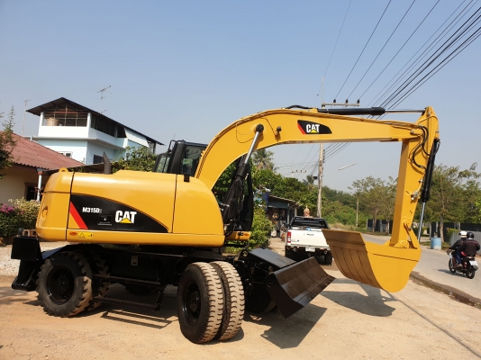 แบ็คโฮล้อยาง CAT M315D2 (6,000 ชม)