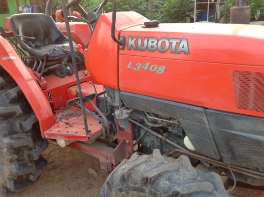 ขาย L3408 4WD พร้อมใบดันดิน กับ โรตารี่ ราคา165000บ.