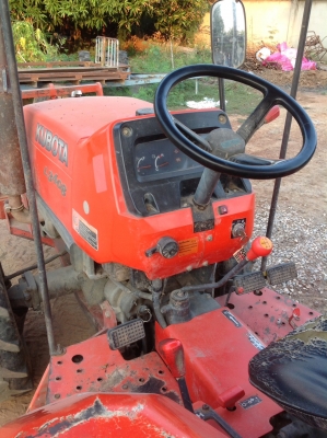 ขาย L3408 4WD พร้อมใบดันดิน กับ โรตารี่ ราคา165000บ.