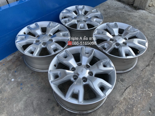 ล้อแม็ก Ford Ranger Wildtrak ขอบ18 สีบอร์นเงิน