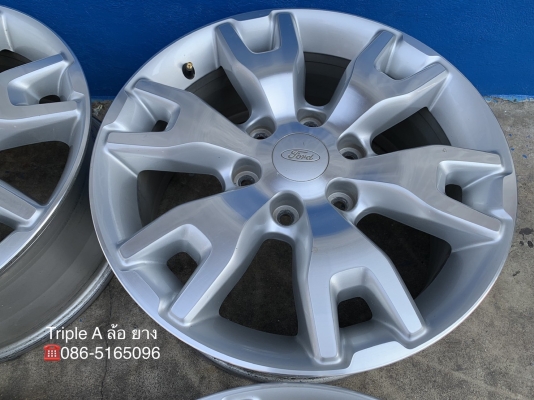 ล้อแม็ก Ford Ranger Wildtrak ขอบ18 สีบอร์นเงิน