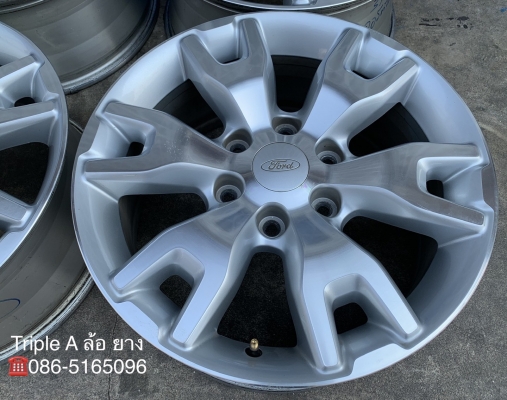 ล้อแม็ก Ford Ranger Wildtrak ขอบ18 สีบอร์นเงิน
