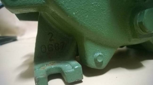 ขายปั๊มน้ำแบบ2ใบพัด SAER 1Hp. Made In Italy