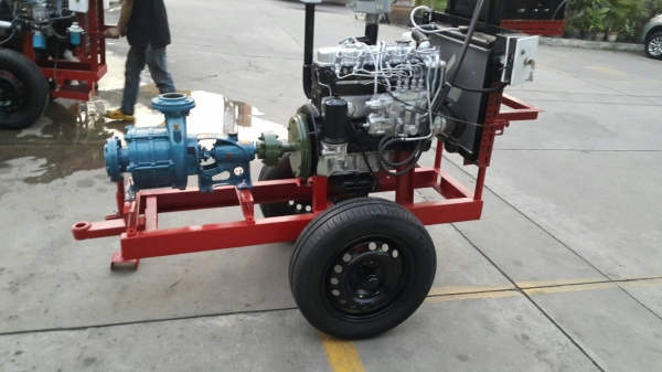 เครื่องสูบนํ้าประกอบใหม่พร้อมใช้งาน