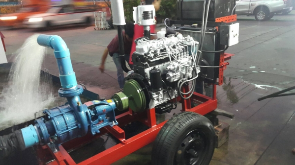 เครื่องสูบนํ้าประกอบใหม่พร้อมใช้งาน