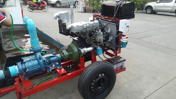 เครื่องสูบนํ้าประกอบใหม่พร้อมใช้งาน