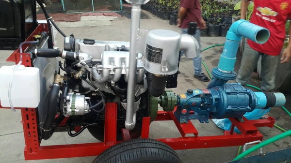 เครื่องสูบนํ้าประกอบใหม่พร้อมใช้งาน