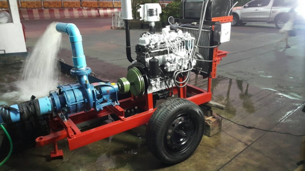 เครื่องสูบนํ้าประกอบใหม่พร้อมใช้งาน