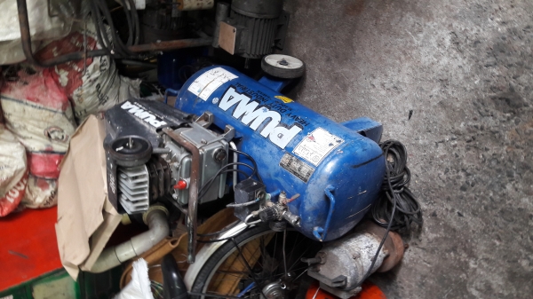 ขาย !! ปั้มลมโรตารี่.พูม่า.ขนาด3แรง.พร้อมใช้งาน