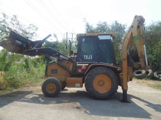 รถตักหน้าขุดหลัง Cat 424D ตู้เก๋งแอร์เย็น เครื่องดี ทำงานใว เอกสารเล่มทะเบียน รถตักหน้าขุดหลัง Cat 424D ตู้เก๋งแอร์เย็น เครื่องดี ทำงานใว เอกสารเล่มทะเบียน