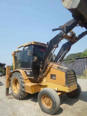 รถตักหน้าขุดหลัง Cat 424D ตู้เก๋งแอร์เย็น เครื่องดี ทำงานใว เอกสารเล่มทะเบียน