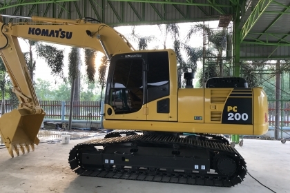 ขาย!! >>> Komatsu Pc200 รุ่น 8 MO สภาพสวย ซื้อไปลงงานได้เลย <<< เบอร์ติดต่อ 098-7155789 086-4631102