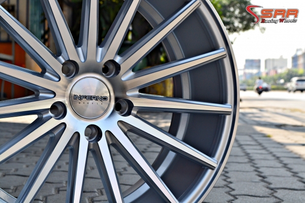 VF-S INFERNO ขอบ18 5x114.3 SILVER POLISH