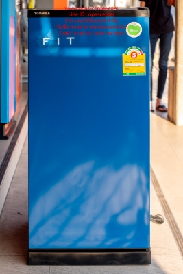 ตู้เย็น TOSHIBA 6.4 คิว GR-B189 สีน้ำเงิน สภาพใหม่มาก ขายถูก