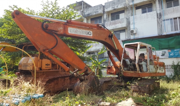 ขาย แบคโฮ DAEWOO DH220LC เครื่องเดิม ปั้ม K3V ช่วงล่างดี รถติดเครื่องใช้งานได้ เอกสารใบซื้อขาย