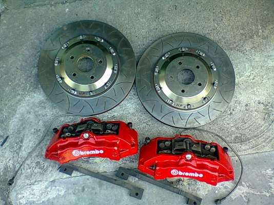 เบรค Brembo 17 ZL 6 POT แท้ ใส่ CAMRY ตรงรุ่นและรุ่นอื่นๆอีกหลายรุ่น