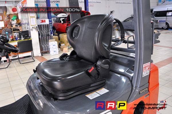 ขายรถโฟล์คลิฟท์มือสอง TOYOTA รุ่น 8FG15-11041 นำเข้าจากประเทศญี่ปุ่น 100\% ไม่เคยใช้งานในไทย ขายรถโฟล์คลิฟท์มือสอง TOYOTA รุ่น 8FG15-11041 นำเข้าจากประเทศญี่ปุ่น 100\% ไม่เคยใช้งานในไทย