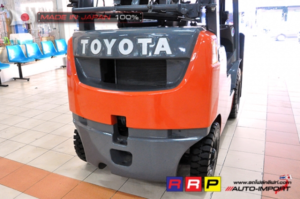 ขายรถโฟล์คลิฟท์มือสอง TOYOTA รุ่น 8FG15-11041 นำเข้าจากประเทศญี่ปุ่น 100\% ไม่เคยใช้งานในไทย ขายรถโฟล์คลิฟท์มือสอง TOYOTA รุ่น 8FG15-11041 นำเข้าจากประเทศญี่ปุ่น 100\% ไม่เคยใช้งานในไทย