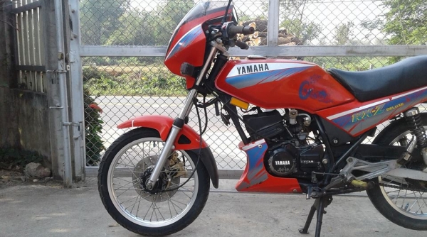 ขาย ยามาฮ่า RXZ เล่มโอนภาษีขาดปี 61 (ยังต่อได้) รถเดิมเครื่องดีสีสันสวยขอบมีเนียม