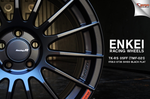 ENKEI-RS05RR FLOW FORMING ขอบ17 5x100 สเปกใส่รถ ALTIS ปี08-2018