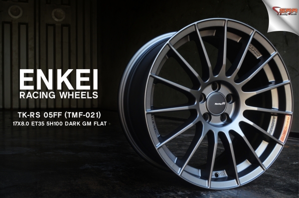 ENKEI-RS05RR FLOW FORMING ขอบ17 5x100 สเปกใส่รถ ALTIS ปี08-2018