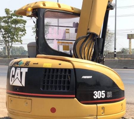 ขายรถขุด CAT 305SR หัวกระแทก นำเข้าเองจากญี่ปุ่น สภาพสวยพร้อมใช้ มีVDOการทำงานครับ