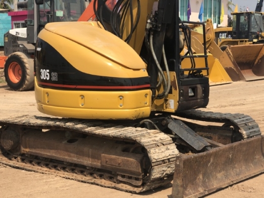 ขายรถขุด CAT 305SR หัวกระแทก นำเข้าเองจากญี่ปุ่น สภาพสวยพร้อมใช้ มีVDOการทำงานครับ