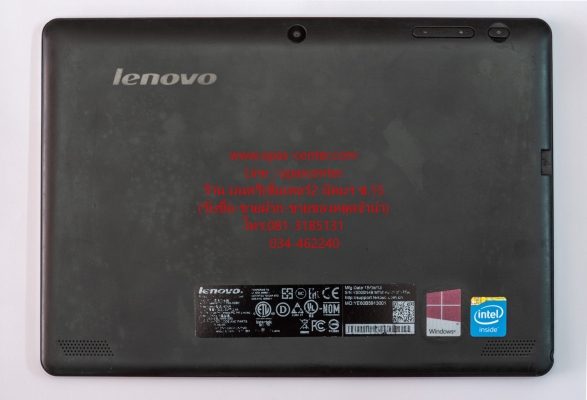 แท็บเล็ตแปลงร่างได้ Lenovo MIIX300 มีที่ชาร์ท คีย์บอร์ด ใช้ได้ปกติทุกอย่าง