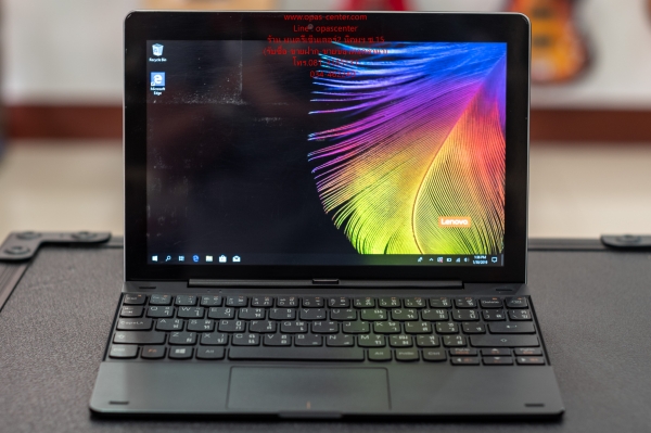 แท็บเล็ตแปลงร่างได้ Lenovo MIIX300 มีที่ชาร์ท คีย์บอร์ด ใช้ได้ปกติทุกอย่าง