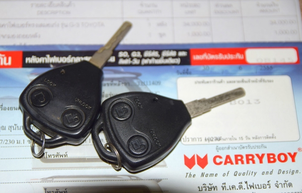 หลังคา Carryboy G3 รุ่นท๊อป พร้อมรีโมท หลังคา Carryboy G3 รุ่นท๊อป พร้อมรีโมท