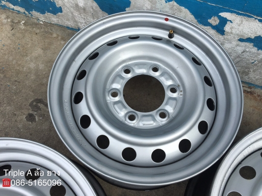 ล้อกระทะ 6รู139 ISUZU ขอบ 15