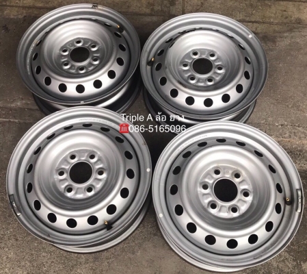 ล้อกระทะ 6รู114 Nissan Navara ขอบ 15