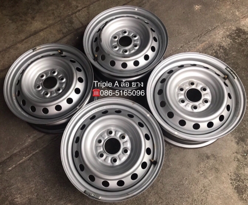 ล้อกระทะ 6รู114 Nissan Navara ขอบ 15