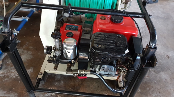 ชุดปั้มอัดฉีดเครื่องยนต์เบนชิล mitsubishi 6 แรงม้า พร้อมปั้มฉีดยา masaba ceramic ขนาด 6หุน สภาพสวย เปลี่ยนซีลเรียบร้อยพร้อมใช้งาน นำเข้าจากญี่ปุ่น