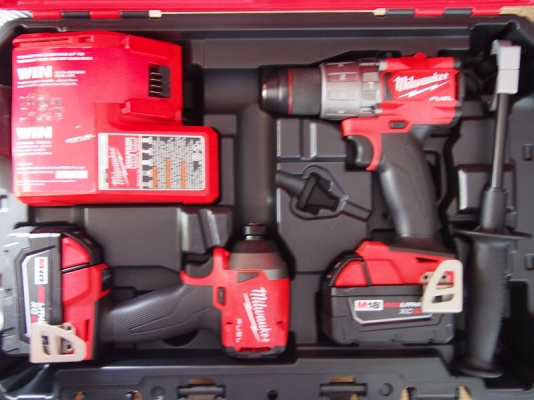 Milwaukee 2997-22 แพคคู่ Gen3 รุ่นใหม่ แรงขึ้น ขนาดเล็กลง #4 (FPD2-502C,FID2-502C) Milwaukee 2997-22 แพคคู่ Gen3 รุ่นใหม่ แรงขึ้น ขนาดเล็กลง #4 (FPD2-502C,FID2-502C)