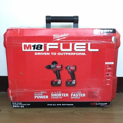 Milwaukee 2997-22 แพคคู่ Gen3 รุ่นใหม่ แรงขึ้น ขนาดเล็กลง #4 (FPD2-502C,FID2-502C) Milwaukee 2997-22 แพคคู่ Gen3 รุ่นใหม่ แรงขึ้น ขนาดเล็กลง #4 (FPD2-502C,FID2-502C)