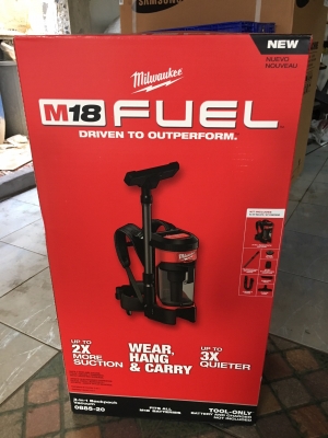 ดูดฝุ่นไร้สายสะพายหลัง Milwaukee 0885-20 ** ราคานี้ไม่รวมแบตและแท่นชาร์จ** ดูดฝุ่นไร้สายสะพายหลัง Milwaukee 0885-20 ** ราคานี้ไม่รวมแบตและแท่นชาร์จ**