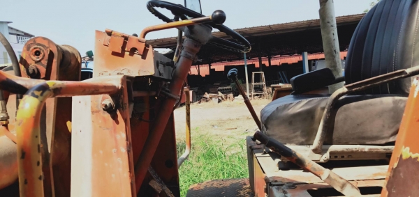 รถตักล้อยาง KOMATSU เอวอ่อน รุ่น 507 เครื่อง4D94-2 สภาพยางดี เครื่องไม่หลวม พร้อมใช้งาน