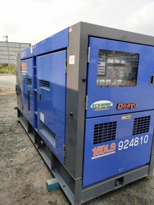 DCA150LSKE - เครื่องปั่นไฟ Denyo Genset ขนาด 125/150 kva. นำเข้าจากญี่ปุ่น by OEK 098-5625920