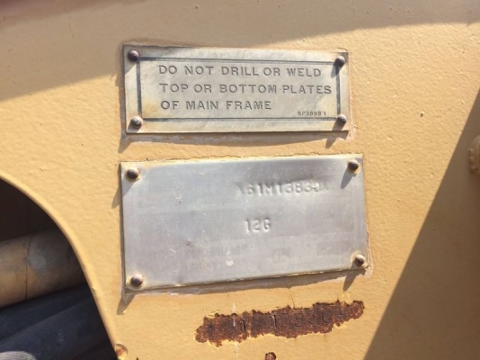 ขาย 1,580,000 รถเกรด CAT 12G ชีเรียล 61 M ซีเรียลสูง 13830 เครื่อง 10 Z ใบมีด 14 ฟุต สภาพสวยเก่านอก เอกสารเล่มทะเบียน รถพร้อมใช้งาน อยู่ สระบุรี  090-772-3710 090-772-3708