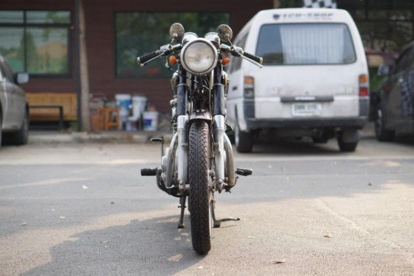 ร้าน วุฒิ นนบุรี ขาย HONDA CB350 แต่งคาเฟ่ รถสวยพร้อมใช้เครื่องดี