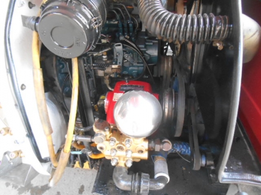 รถพ่นยาSHOSHIN FS521 4WD เลี้ยวสี่ล้อ พร้อมใช้งาน