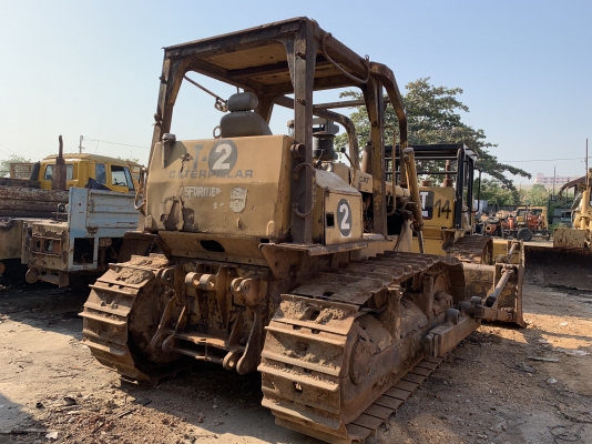 รถดันดิน Caterpillar D6D ตีนไก่ เกียร์ตัด สภาพดี เครื่องดี ช่วงล่างแน่น